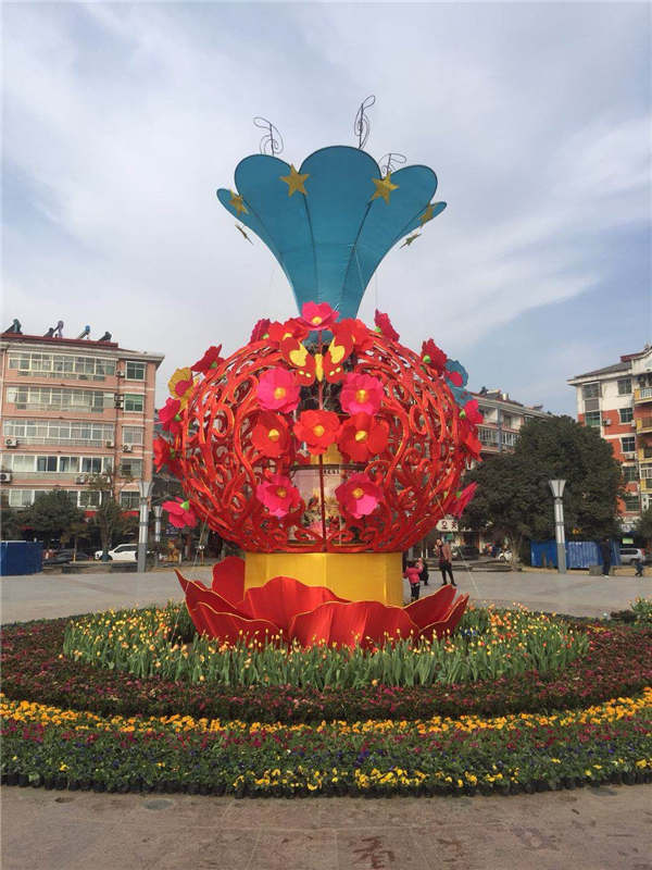 陕西彩灯彩绘